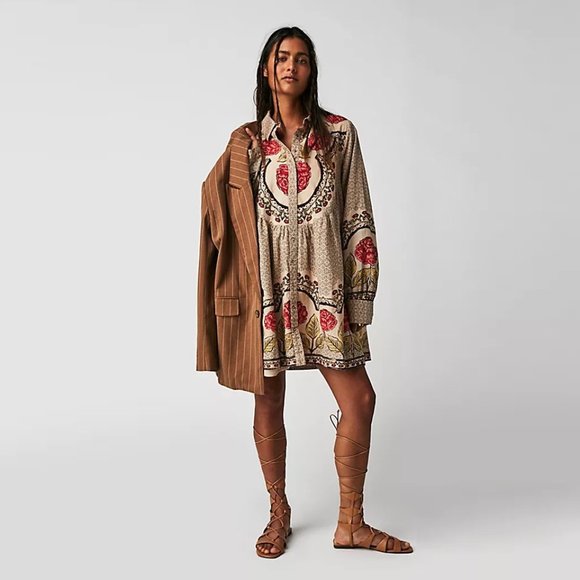 Free People Dresses & Skirts - Free People Smell The Roses Mini Dress NWT